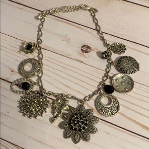 Chico’s Floral Statement Necklace